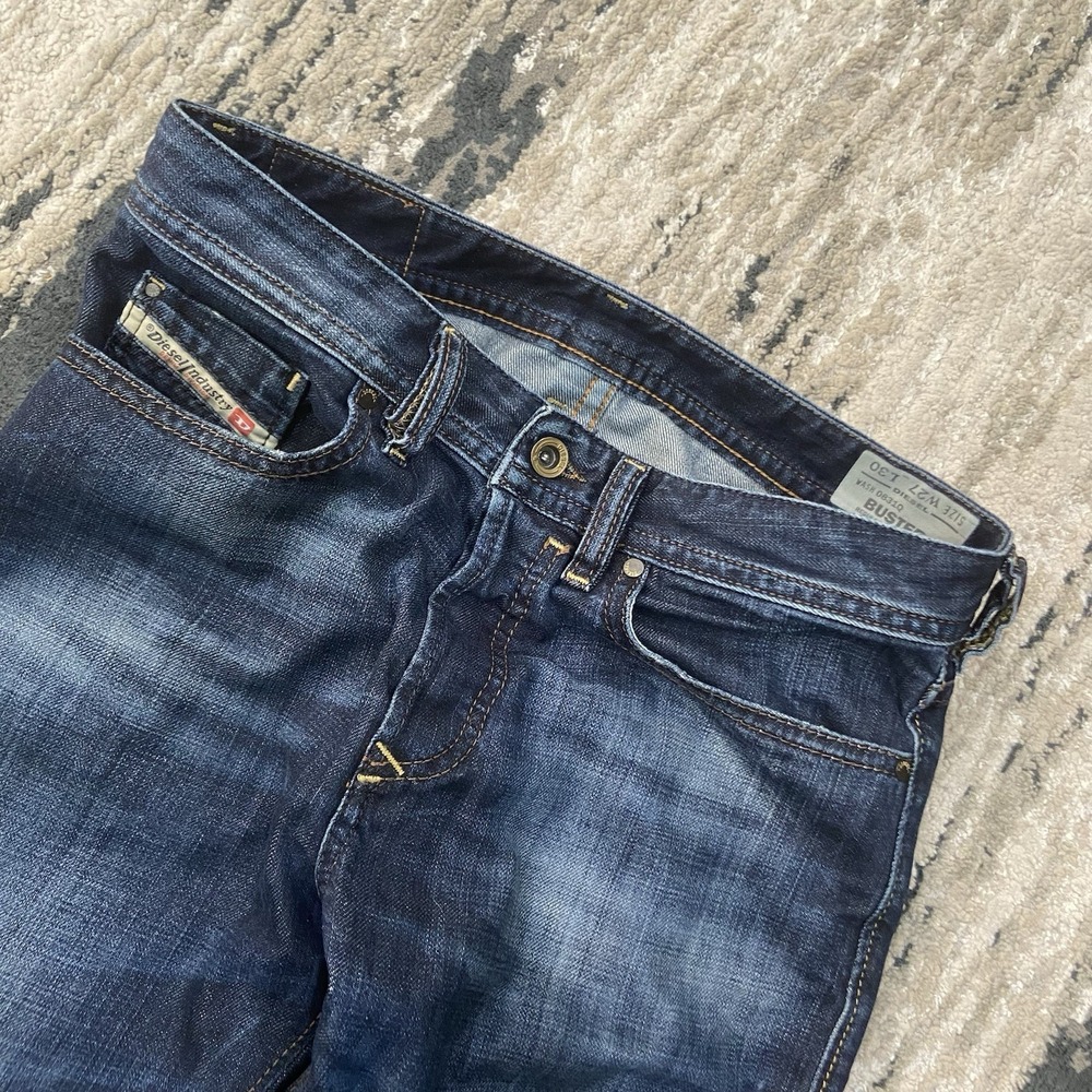 Hard to find! Diesel Dark Blue Bootcut Jeans - Picture 4 of 11